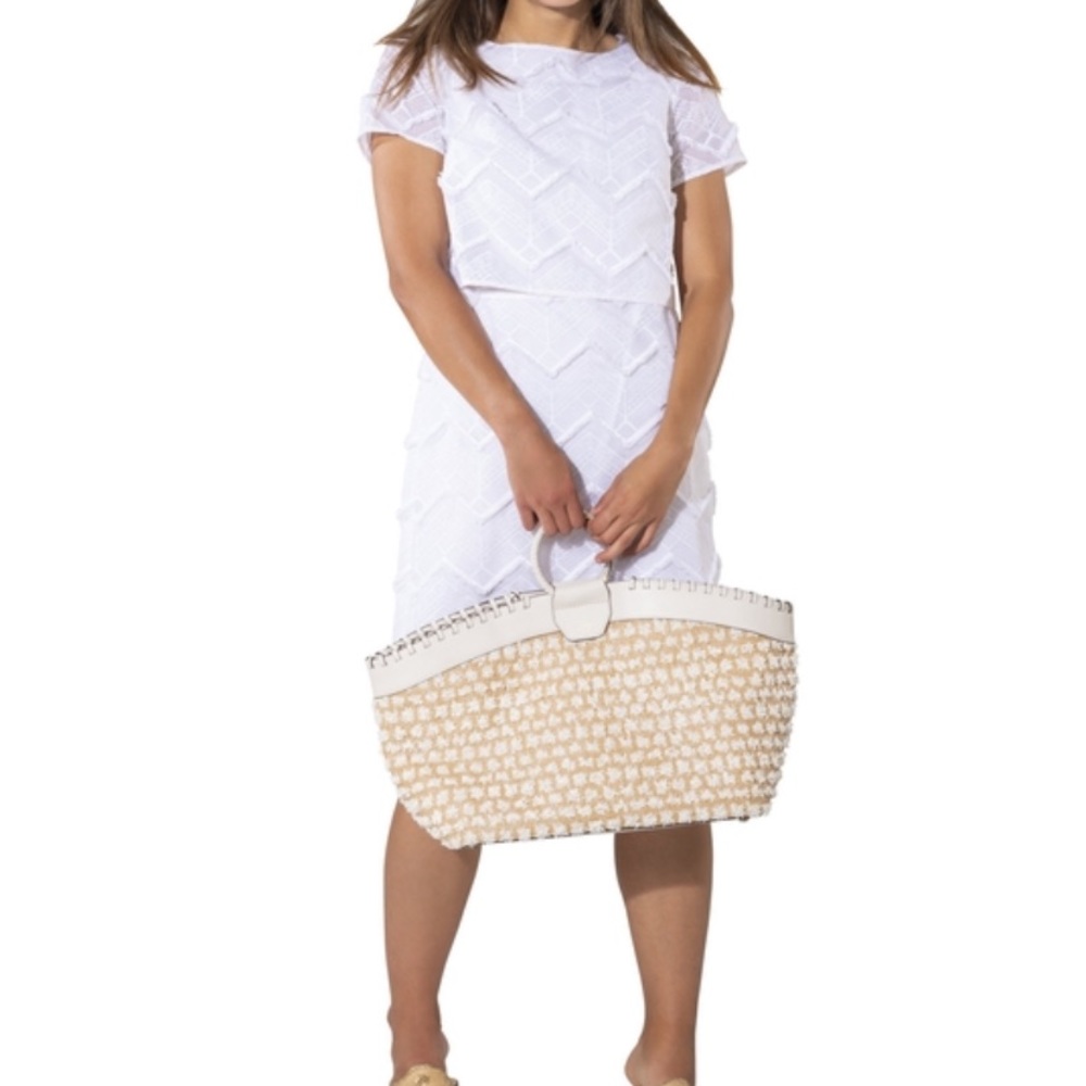 NWT Sail to Sable White Eyelet Dress